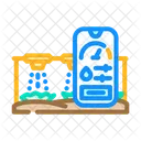 Smart Irrigation Water Icon
