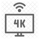 Smart Tv K Icon