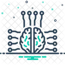 Smart Brain Intelligent Icon