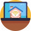 Smart Home Technology Home Icon
