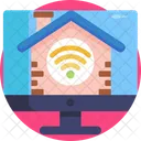 Smart Home Technology Home Icon