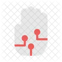 Smart Hand Technology Icon