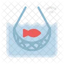 Smart Farming Fishing Icon