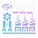 Factory Manufactory Powerplant Icon