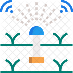 Smart Irrigation Icon - Download in Flat Style