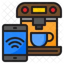 Intelligente Kaffeemaschine  Symbol