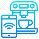 Intelligente Kaffeemaschine  Symbol