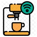 Intelligente Kaffeemaschine  Symbol