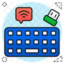 Smart Keyboard Input Device Computer Accessory Icon