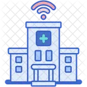 Intelligentes Krankenhaus  Symbol