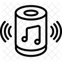 Intelligenter Lautsprecher Symbol