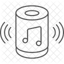 Intelligenter Lautsprecher Symbol