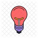 Intelligentes Licht Gluhbirne Licht Icon