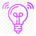 Smart Light Smart Energy Iot Icon