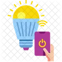 Smart Light Light Bulb Icon