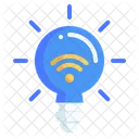 Smart Light Smart Lighting Smart Bulb Icon