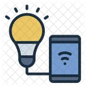 Smart lightbulb  Icon