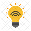 Smart Lighting Smart Bulb Internet Of Things Icon
