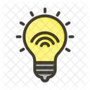 Smart Bulb Internet Of Things Smart Light Icon