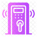 Smart Lock Open Door Icon