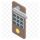 Door Lock Lock Scan Smart Lock Icon
