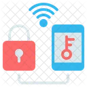 Smart Padlock Lock Icon