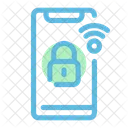 Smart Lock Smartphone Security Icon
