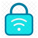 Smart Lock Wifi Internet Icon