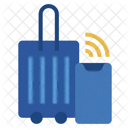 Smart luggage  Icon