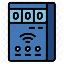 Smart Meter Internet Der Dinge Io T Symbol