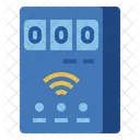 Smart Meter Internet Der Dinge Io T Symbol