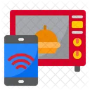 Smart Microwave Smart Oven Smartphone Icon