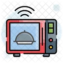 Microwave Smart Technology Icon