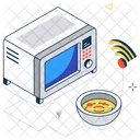 Microwave Home Technology Icon