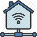 Smart Network For Home  Icon