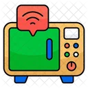 Smart Oven Smart Microwave Iot Icon