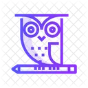 Smart Owl  Icon