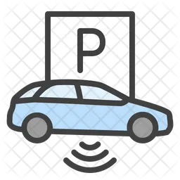 Smart parking  Icon