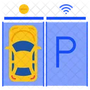Smart Parking Smart Car Icon