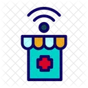 Smart Pharmacy E Pharmacy Digital Prescription Icon