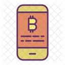 Smart Phone Cryptocurrency Smart Phone Bitcoin Bitcoin Icon