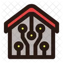 Home Technology Circuit Icon