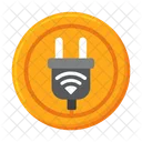 Smart Plug Smart Lock Wifi Icon