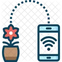 Technologyv Smart Pot Communication Icon