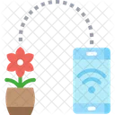 Technologyv Smart Pot Communication Icon