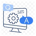 Question Answering Intelligent Qa Symbol Responsive Question Resolution Icon