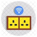 Smart Receptacle Smart Socket Smart Plug Icon