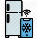 Smart Refrigerator Refrigerator Temperatuure Icon