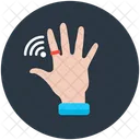 Smart Ring Wifi Ring Technological Ring Icon