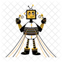 Smart Robot Bot Technology Icon